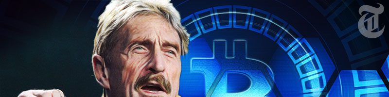 John McAfee：2020年「米大統領選挙」出馬へ｜仮想通貨の重要性伝えていく