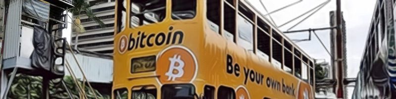 香港ビットコイン協会：路面電車などで「BTC広告」を大々的に掲載