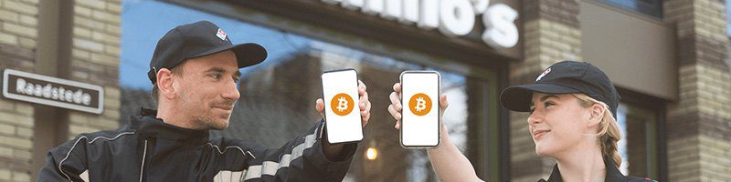 オランダのドミノ・ピザフランチャイズ「ビットコイン」で給料の受け取りが可能に